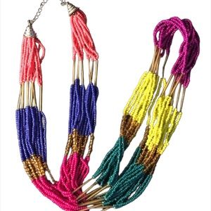 Fabulous Multi-Strand Beaded Necklace